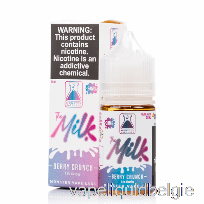 Vape België Bessencrunch - De Melkzouten - 30ml 48mg